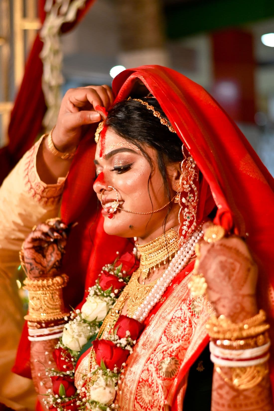 Bridal Banarasi saree